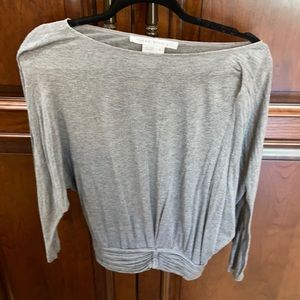 Max Studio long sleeve cotton blouse